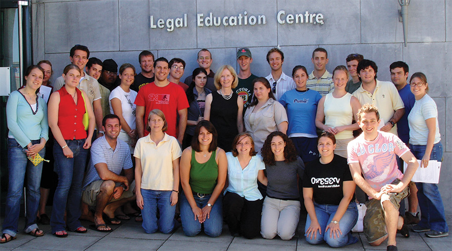 The 2005 International Conflict Resolution Class at the University College Dublin