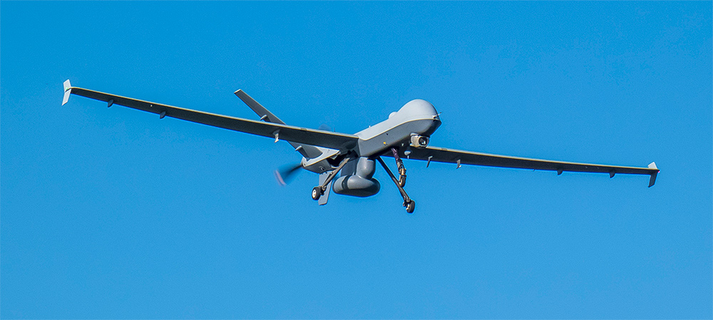 CIA Drone flying