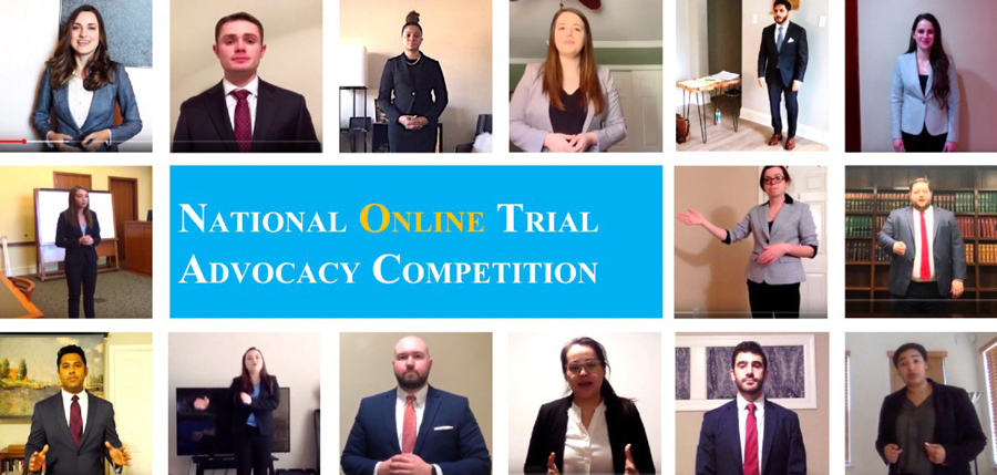 representatives for the National Online Trial Advocacy Competition