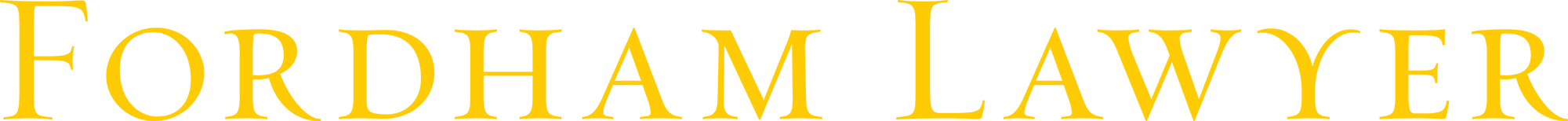 Fordham Lawyer logo