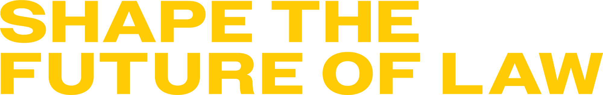 Shape The Future of Law