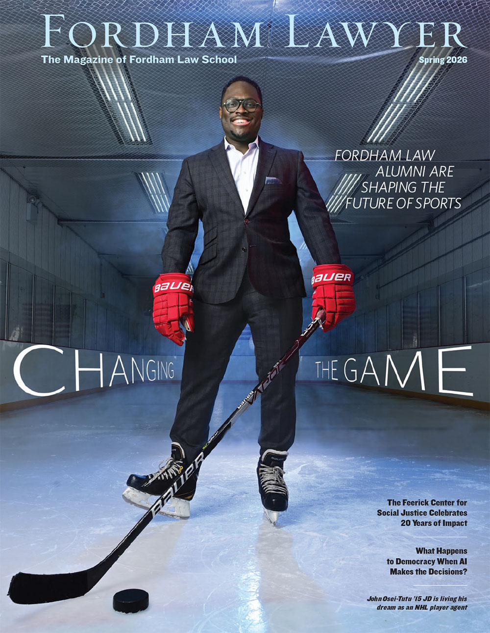 Fordham Lawyer Spring 2026 cover
