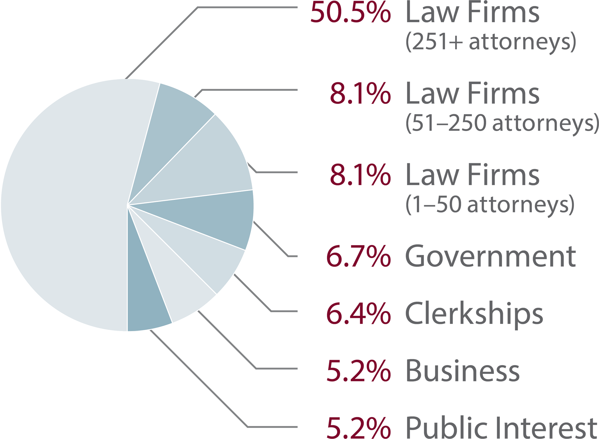 pie chart for Jobs by Employer Type (2025)